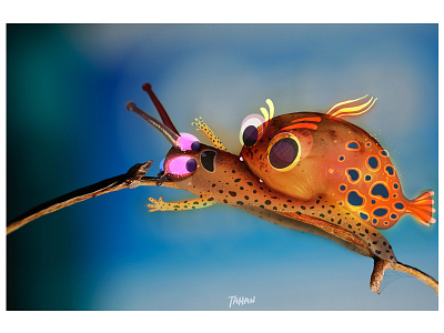 New Face is the New Soul - Snail animal cartoon character design color colour face illustration istanbul love photography snail soul