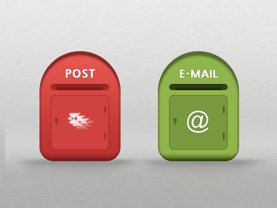 postbox 2d e mail icon open post postbox psd training