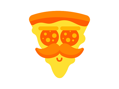 Mr.Pizza italian mustache pizza