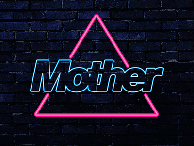 Mother Club (Neon version) club clubbing disco gay lgbt mother pink triangle