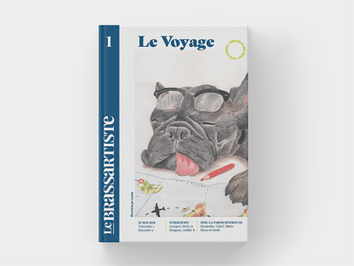 Le Brassartiste | Student Magazine editorial editorial design editorial illustration illustration logo student typography