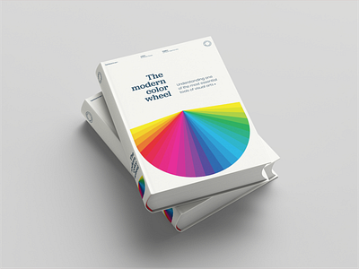 The Modern Color Wheel book cover clean typography