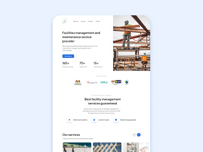 Redesign Website Landing Page