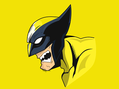 The Wolverine 2d character character design comics design figma figmadesign illustration marvel vector wolverine xmen