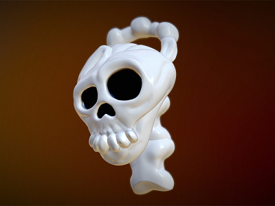 Skeleton Sculpt 3d character design ipad nomad sculpt pirate pirate style skeleton skeleton model