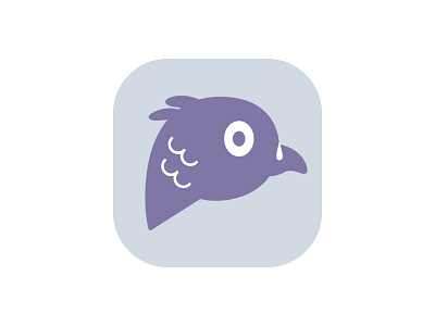 Pigeon Chat App Icon app icons ios mobile