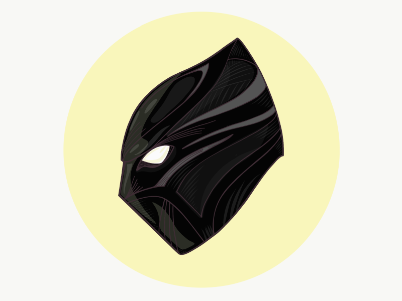 Black Panther Mask by Jesus Estrada on Dribbble