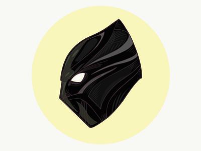 Black Panther Mask black panther design illustration mask