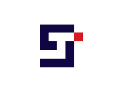 Jamal Simpson Design logo branding design geometric logo mark modern personal personal branding personal logo shapes