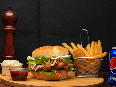 Food photography - Fast Food. canon70d fastfood foodphotography zinger