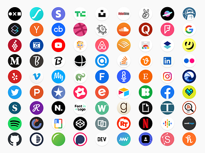 🎩  80+ Custom Web Search Icons