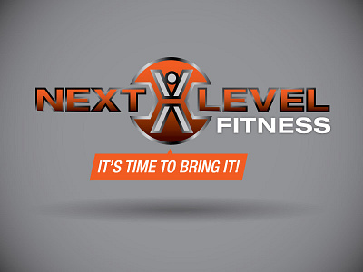 Next Level Fitness clientwork designwork fitness gym logo nextlevel vector workout