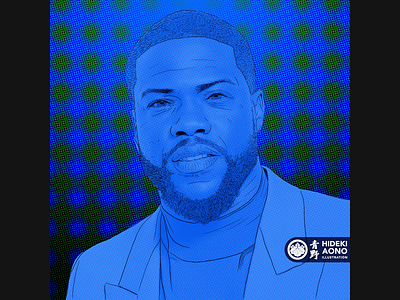 Kevin Hart - Portrait Series actor celebrity comedian digital drawing halftone icon illustration kevin hart popart portrait procreate sketch visualdesign