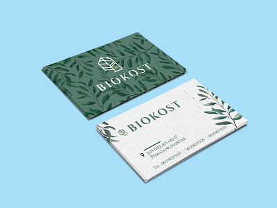 BioKost branding design logo