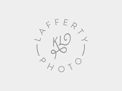 Lafferty Photo Logo logo typography