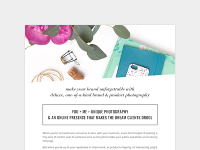 Maura Chamness Photography Pricing Guide design page layout typography