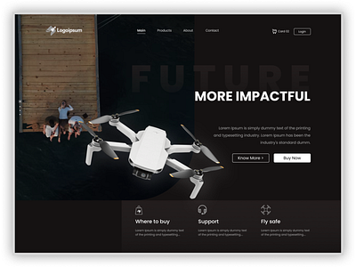 Drone website design digitaldesign drone drone web drone website latest webdesign newdesign ui uiux web design website website ui