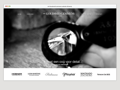 Webdesign de Goudsmid Lemmens