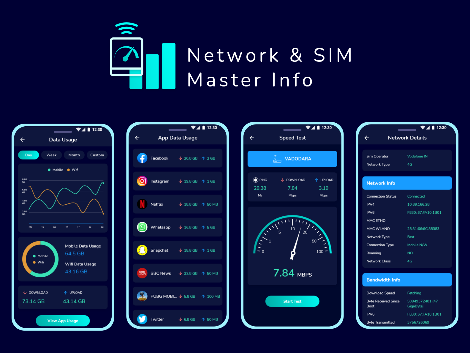Mobile Network App UI Concept by Varun Godham on Dribbble