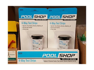 Sneek Peek branding hdx home depot packaging pools poolshop spa