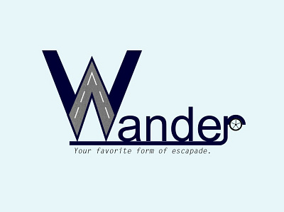 Wander (version2) branding branding concept logo logo design