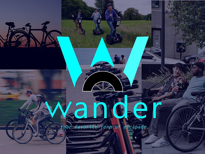 Wander (brand and logo design) pallet 2