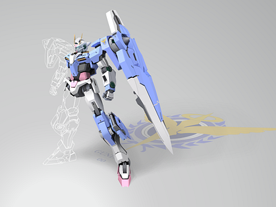 Mobile Suit Gundam 00 gundam illustrator ms