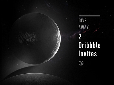 2 Dribbble Invites invites