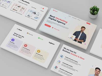 Landing Page Digital Agency