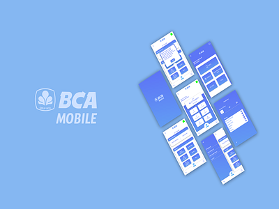 BCA Mobile app UI Redesign app bca bca mobile branding design graphic design mobile mobile app simple universality