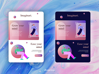 Imaginari. - Mind Healing Website Design