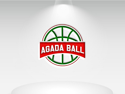Logo Name:Agada Ball branding design flat logo logo logo design minimalist logo modern logo vector