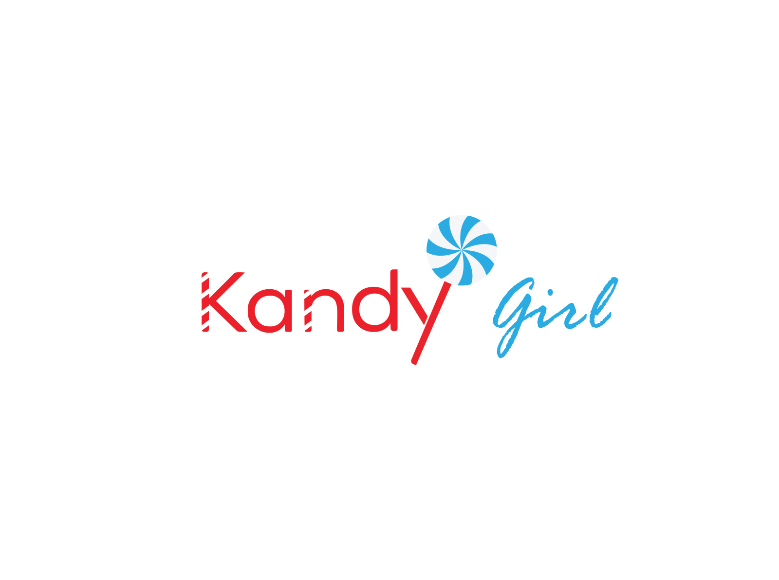 Candy Girl Logo by Any_logodesign on Dribbble