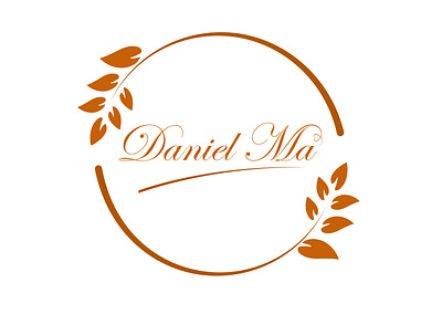 Daniel Ma logo branding design flat logo illustration logo logo design minimalist logo modern logo ui vector