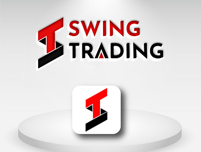 Swing Trading Logo branding design flat logo illustration logo logo design minimalist logo modern logo ui vector