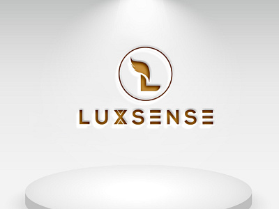 Luxsense Logo branding design flat logo illustration logo logo design logotype minimalist logo modern logo ui vector visual identity