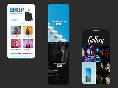 Esports Home, Gallery & Shop (Mobile)