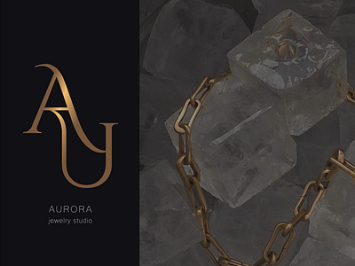 Golden logo for AURORA