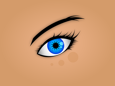 Vector Eye graphic design illustration vector