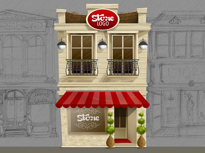 Storefront dicky jiang game game assets photoshop