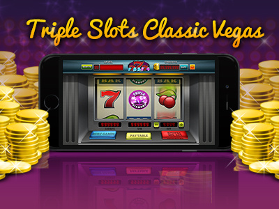 Triple Play Slots - Slots game GUI Assets