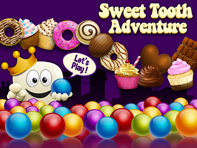 Sweet Tooth Adventure android bubble shooter dickyjiang game mobile pabrikpixel puzzle