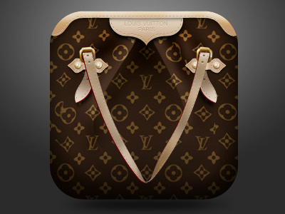 LV Bag Icon bag icon ios
