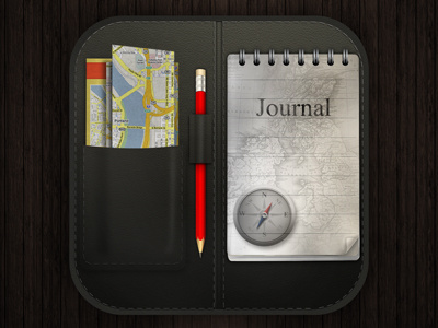 Journal Book Icon icon ios