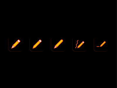 Pen &  Pencil Icons