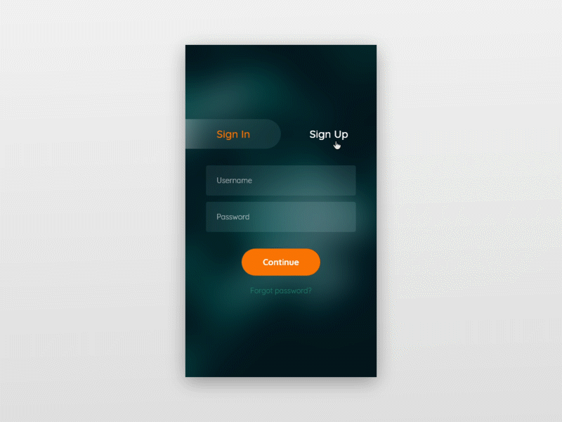 Sign In - Sign Up adobe adobe xd app app design app designer auto animate interaction interaction design madewithadobexd prototype sign in form ui ui animation ui design ui interface ui ux design user interface ux ux design xd