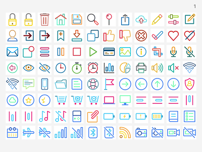 Shape.so- Icons with 14 styles icon icon design icon set iconography icons icons pack icons set iconset shap.so shape