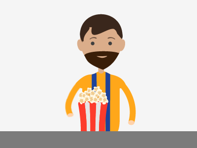 Sport Fan2 popcorn sport