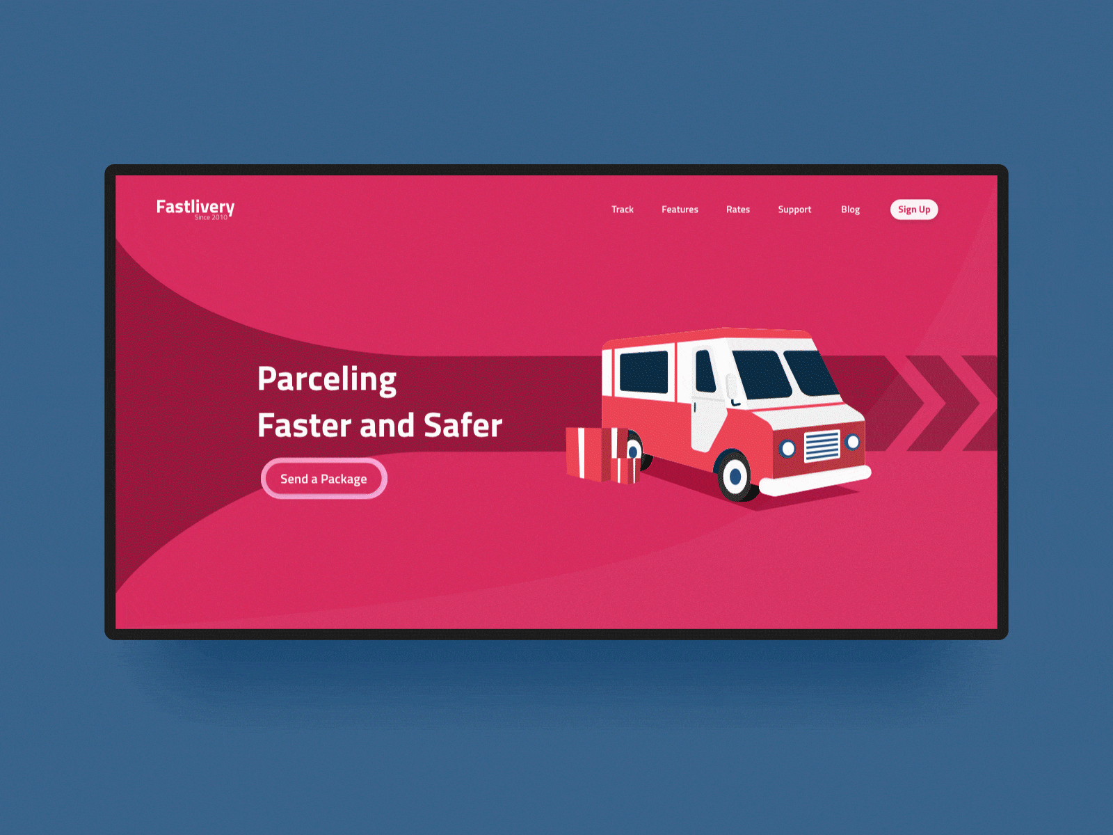 Landing Page- Fastlivery