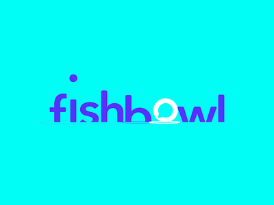Fishbowl logo animation after effects animation branding fish animation gif intro logo logo animation logo reveal modern morphing motion motion graphics ripples splash screen animation ui ux water animation